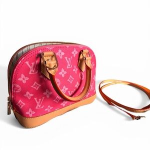 Pink Monogram Canvas Alma Style Bag (130th Anniversary Collection)